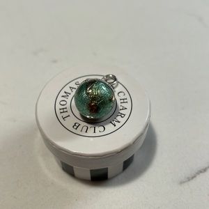 Thomas Sabo blue globe charm
